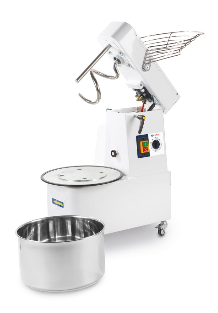 Deegmachine met kantelbare kop en uitneembare kom, HENDI, 35 kg/h, 10L, 230V/370W, 380x590x(H)575mm