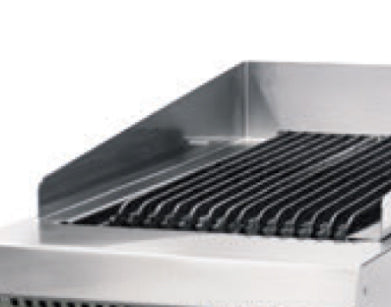 Premium Chargrill - 1 Zone - Enkel - 90 cm Diep - Gas