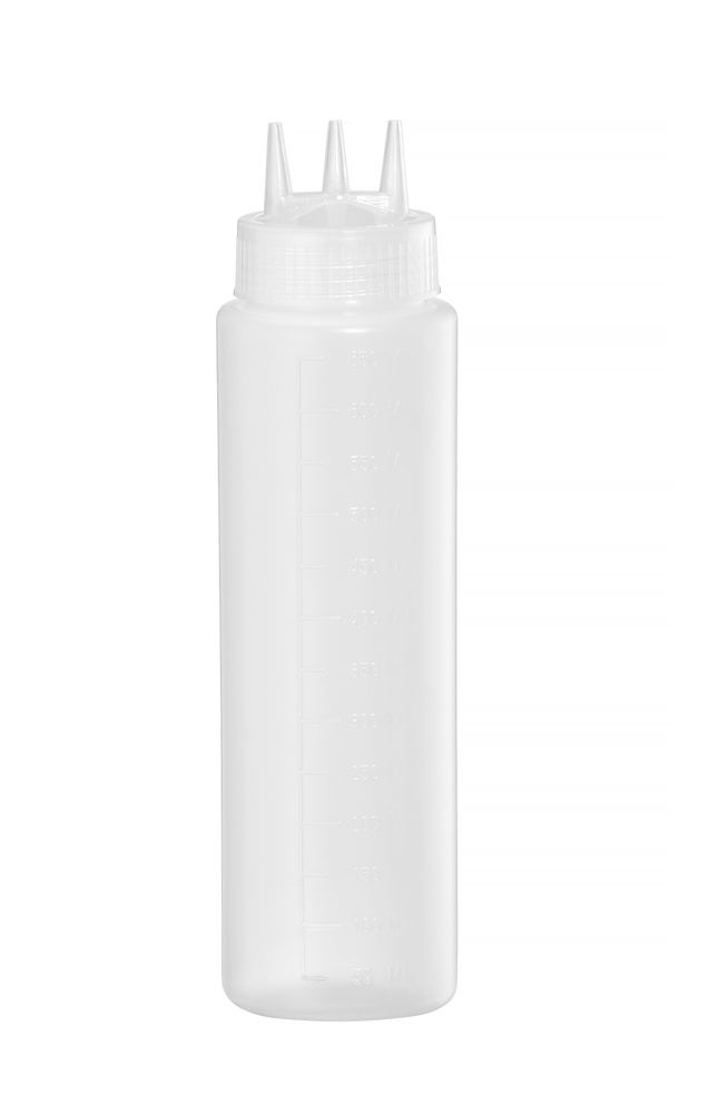 Fles voor sauswarmer, HENDI, 0,65L, Transparant, ⌀68x(H)247mm