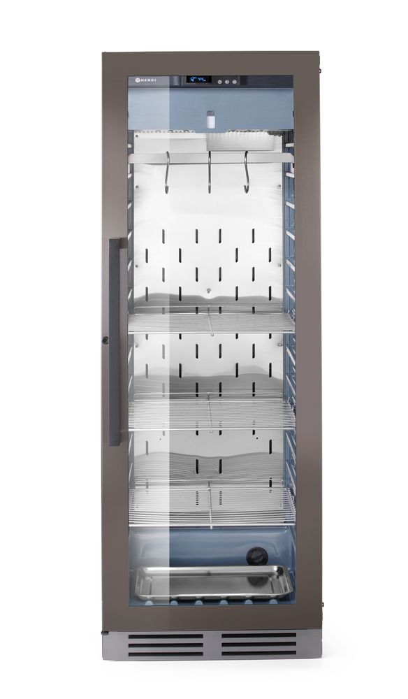 Dry aging kast, Arktic, 352L, Donkergrijs, 230V/170W, 760x695x(H)1720mm