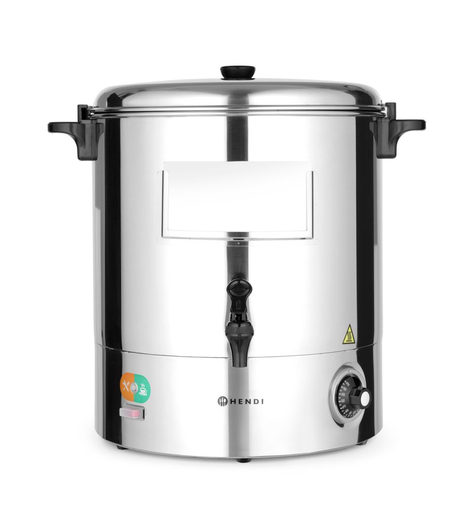 Warme dranken ketel, HENDI, 28L, 230V/2200W, 500x500x(H)488mm