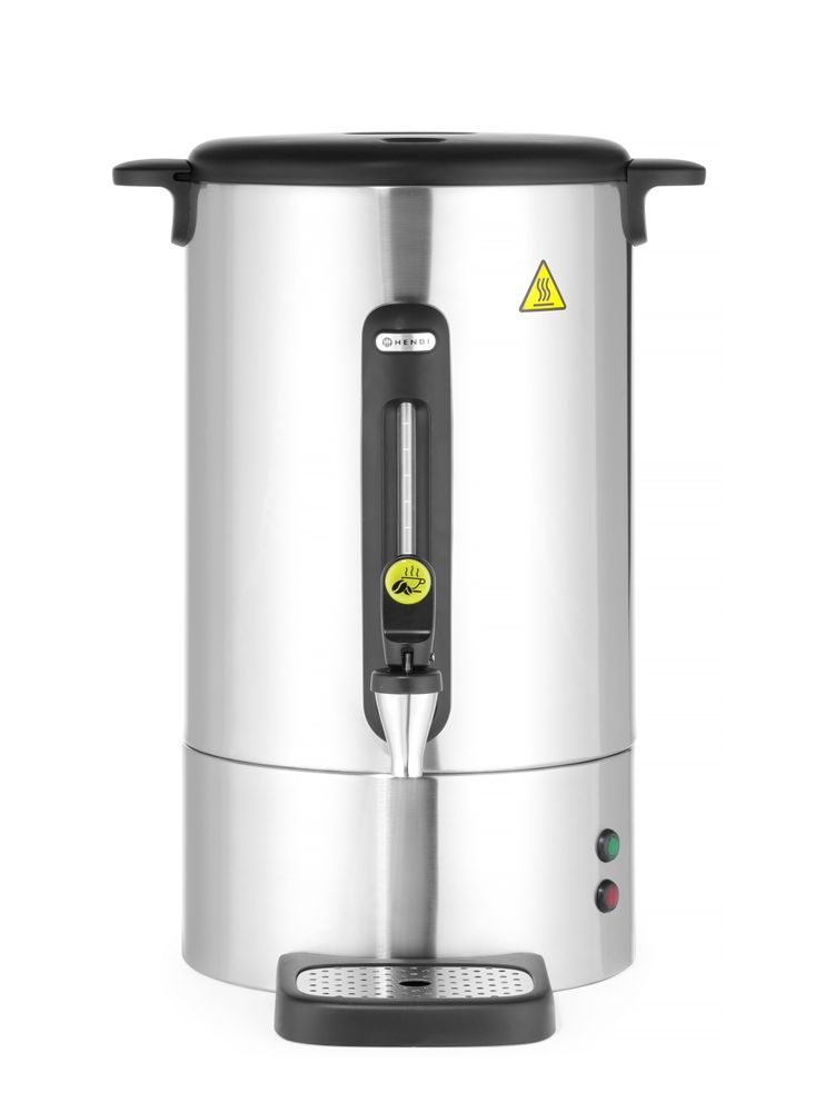Percolator UNIQ, HENDI, designed by Robert Bronwasser, 14L, Zilver, 230V/1750W, 357x380x(H)502mm