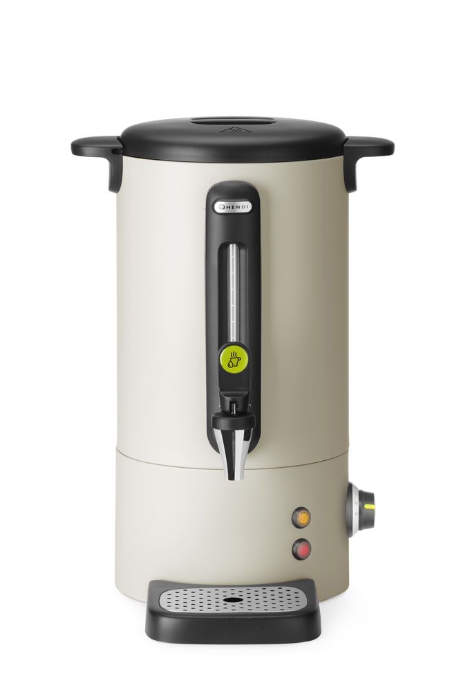 Warmedranken ketel UNIQ, HENDI, designed by Robert Bronwasser, 9L, Creme, 230V/950W, 307x330x(H)450mm