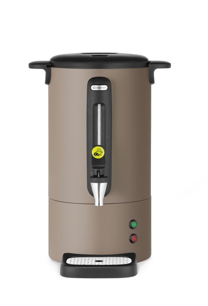 Percolator UNIQ, HENDI, designed by Robert Bronwasser, 7L, Taupe, 230V/1050W, 307x330x(H)450mm