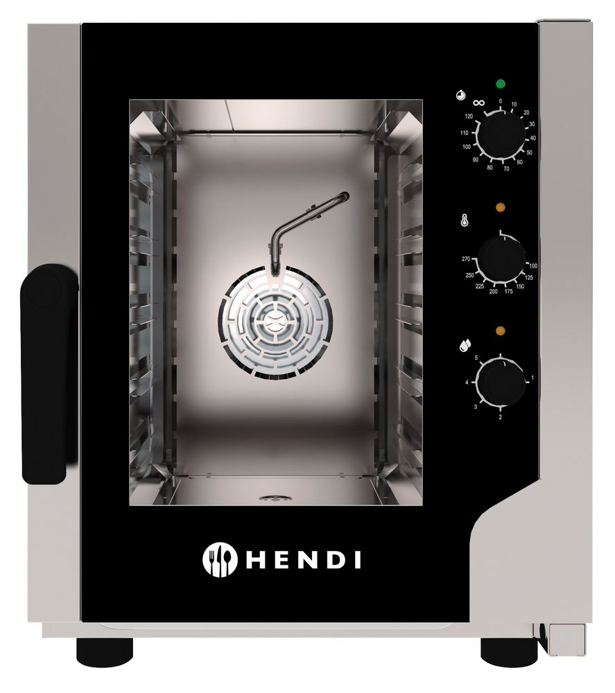 Heteluchtstoomoven “Snack” 5x GN 2/3, HENDI, 230V/3200W, 550x754x(H)662mm