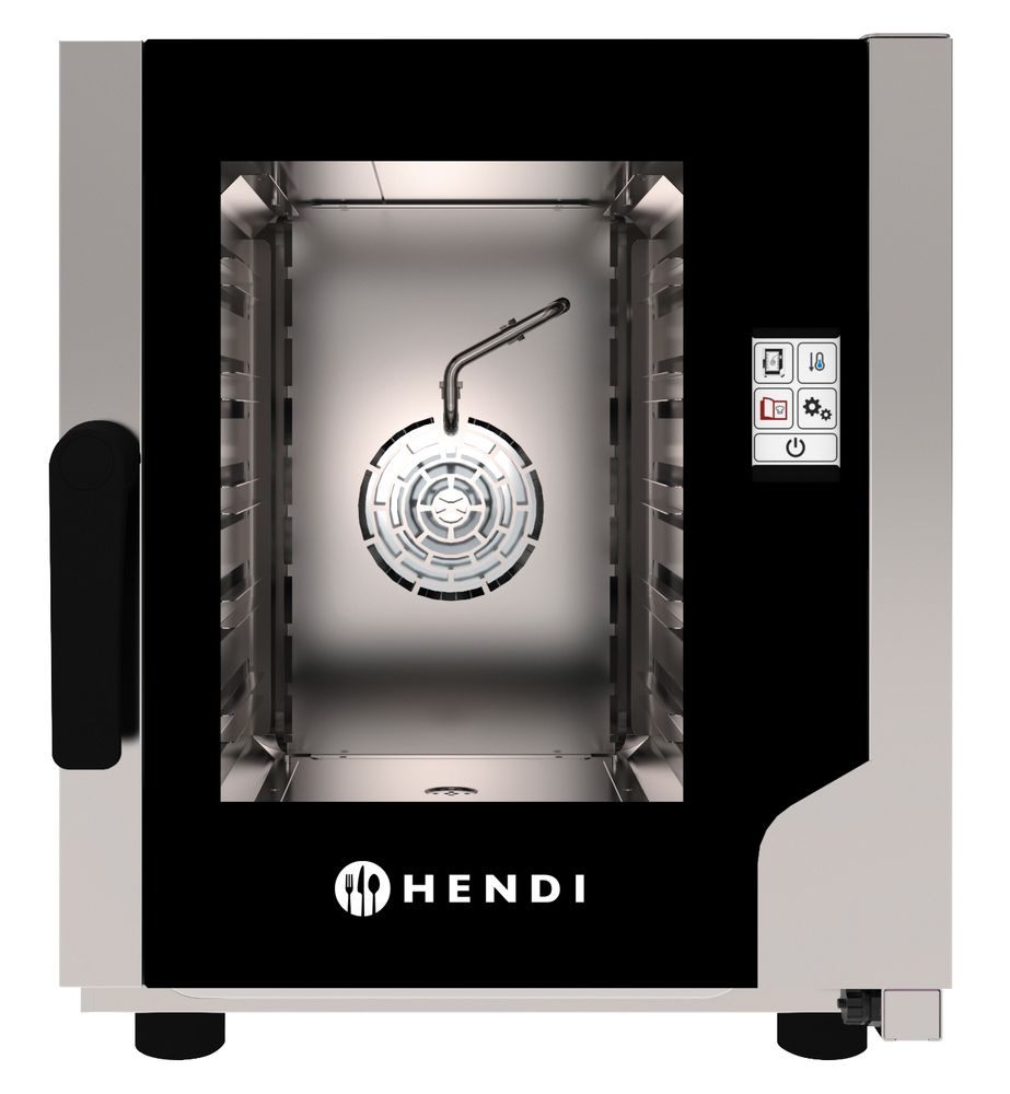 Convectie stoomoven Snack 5 x GN 2/3 , HENDI, 230V/3200W, 550x754x(H)662mm