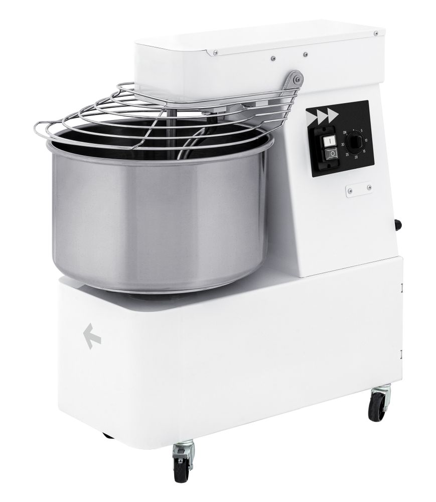Deegmachine met vaste kop en kom, 2 snelheden, HENDI, 88 kg/u, 32L, 400V/1700W, 430x740x(H)820mm