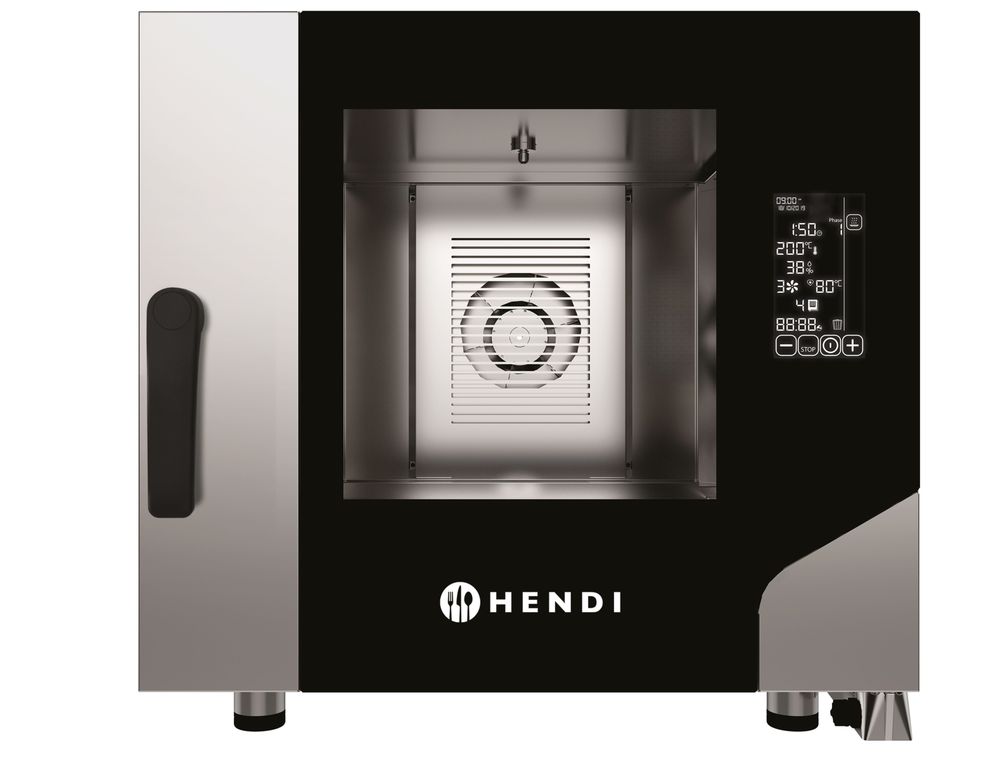 Convectiestoomoven CONTACT 5x GN1/1, HENDI, 400V/7800W, 730x849x(H)700mm