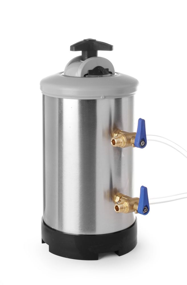 Waterontharder, HENDI, filtercapaciteit (20°dH/30°dH/40°dH) 1200/1000/900, 8L, ⌀185x(H)400mm