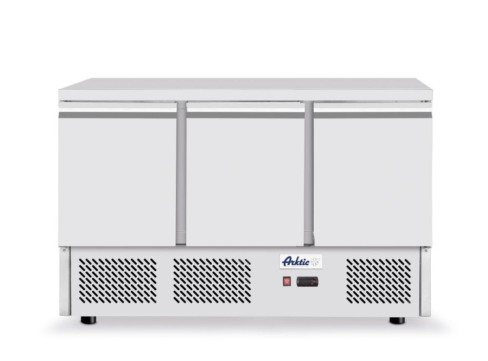Koelwerkbank, 3 deuren, Arktic, 254L, 230V/220W, 700x1365x(H)890mm