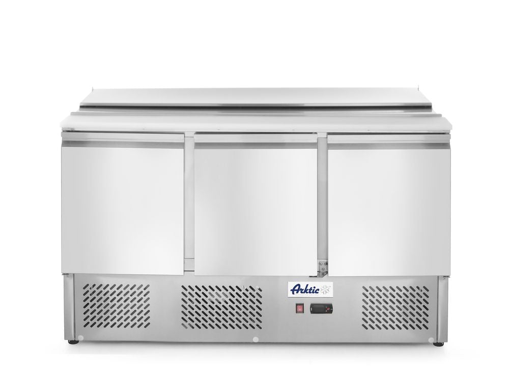 Saladette met 3 deuren 380L, Arktic, 253L, 230V/310W, 700x1380x(H)868mm