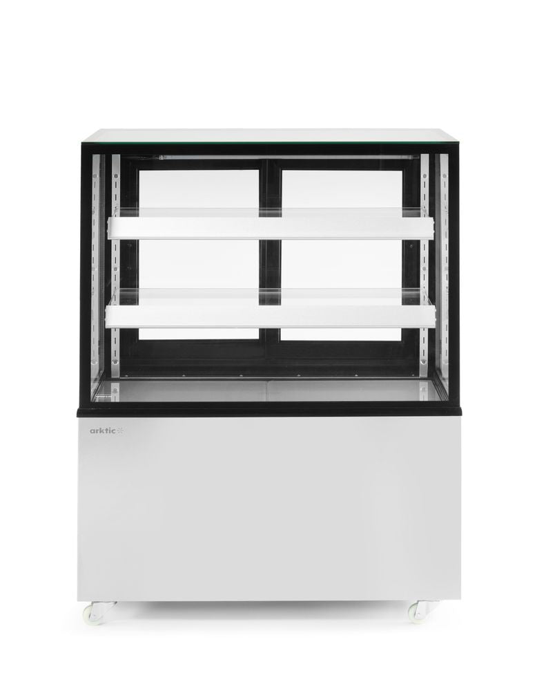 Koelvitrine met 2 schappen, Arktic, 230V/480W, 677x994x(H)1230mm