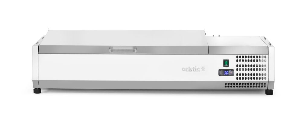 Opzetkoelvitrine GN 1/3, Arktic, 4x GN 1/3, GN 1/3, 24L, 230V/180W, 420x1205x(H)630mm