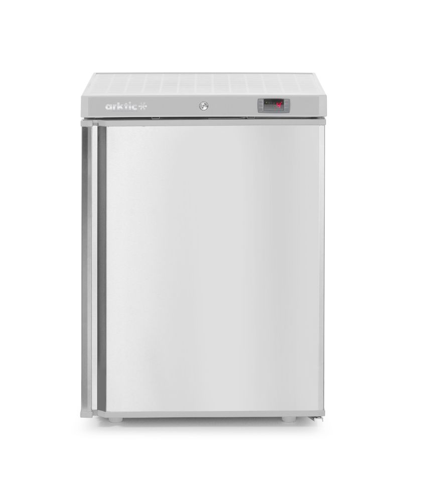 Budget Line vrieskast in een roestvast stalen behuizing, Arktic, Budget Line, 100L, 230V/130W, 637x600x(H)835mm