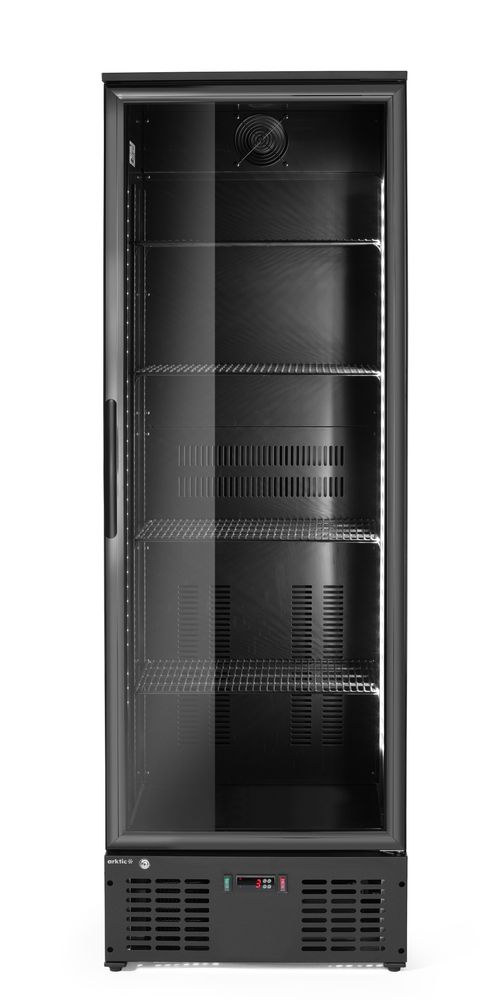 Backbar koelkast met enkele deur, Arktic, 243L, Zwart, 230V/195W, 530x600x(H)1820mm