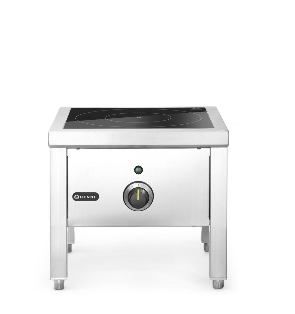 Inductiehokker met hoog vermogen, HENDI, 400V/5000W, 422x400x(H)366mm