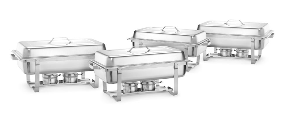 Chafing dish set, HENDI, GN 1/1, 8,5L, 610x355x(H)297mm