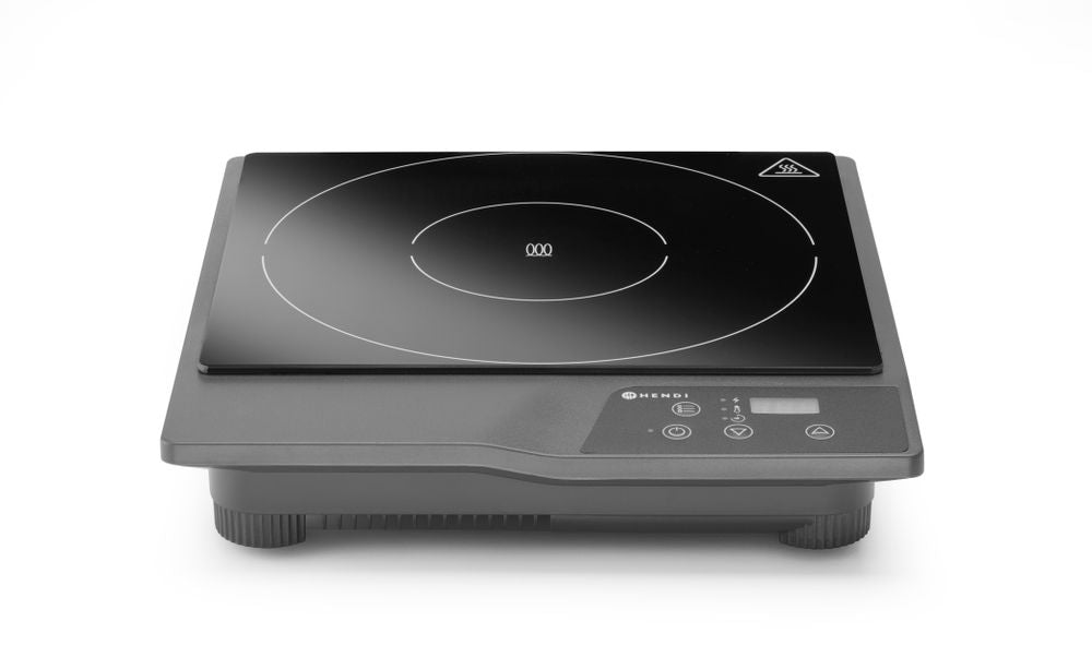 Inductiekookplaat model 1800, HENDI, Kitchen Line, 230V/1800W, 319x355x(H)67mm