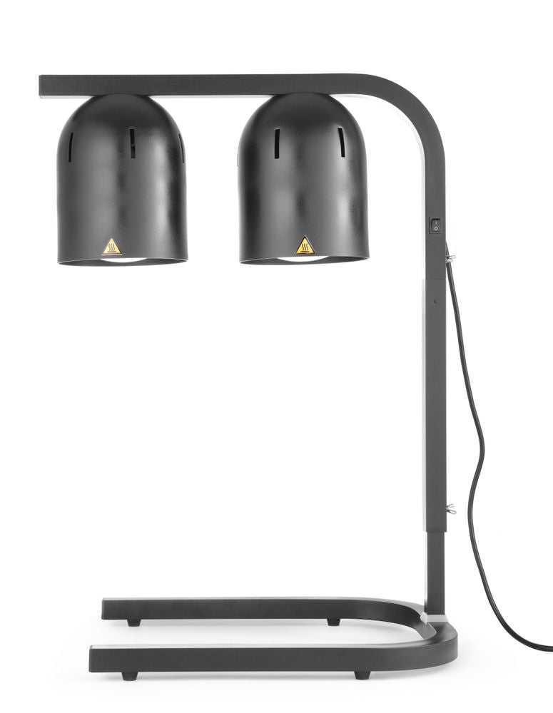 Infrarood warmhoudbrug, HENDI, Zwart, 230V/500W, 453x360x(H)790mm