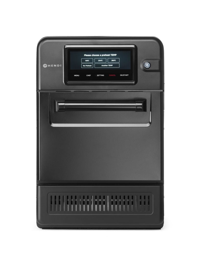 High-speed oven "CombiTurbo", HENDI, 18L, Zwart, 230V/3000W, 402x735x(H)608mm
