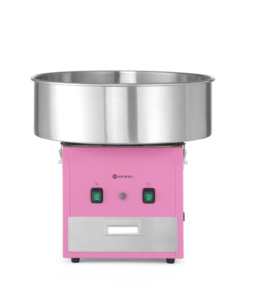 Suikerspinmachine , HENDI, Roze, 230V/1130W, 520x520x(H)503mm