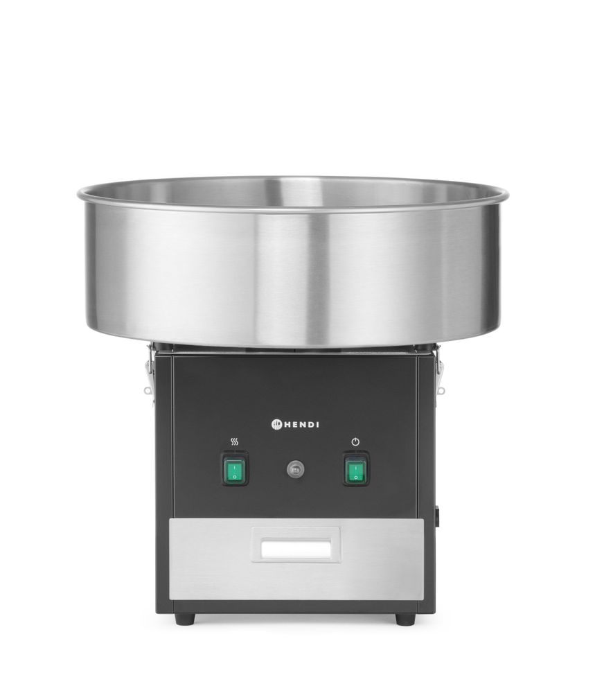 Suikerspinmachine , HENDI, Zwart, 230V/1130W, 520x520x(H)503mm