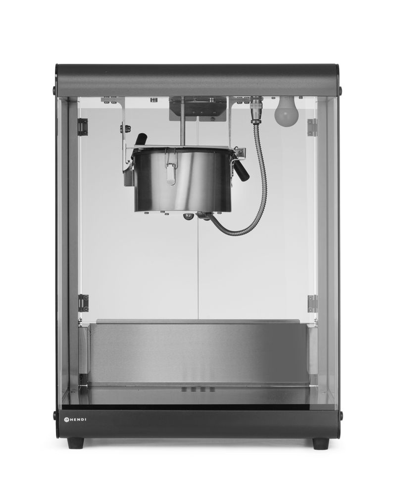 Popcornmachine, HENDI, 80L, Zwart, 230V/1155W, 560x445x(H)775mm
