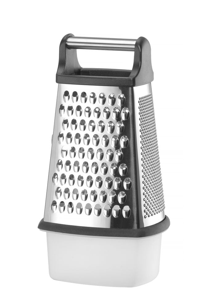 Rasp 4-zijdig met container, HENDI, 158x130x(H)310mm