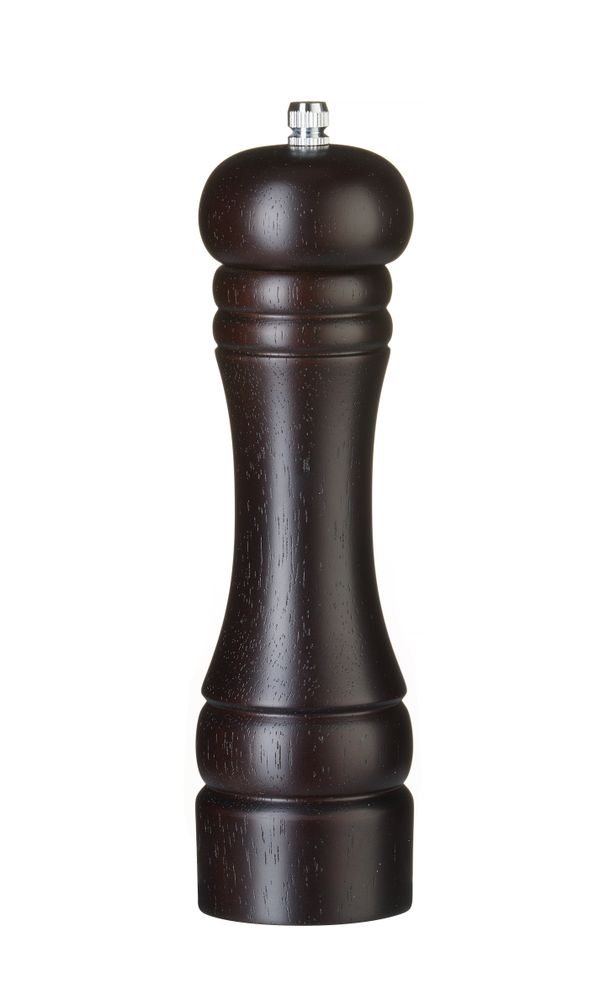 Houten zoutmolen, HENDI, Hout donker, ⌀57x(H)215mm