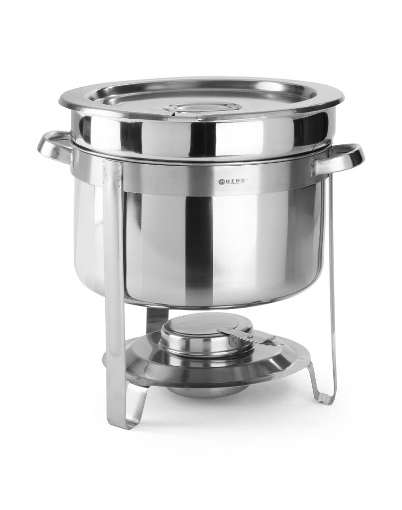 Soep chafing dish, HENDI, Kitchen Line, 8L, ⌀370x(H)325mm