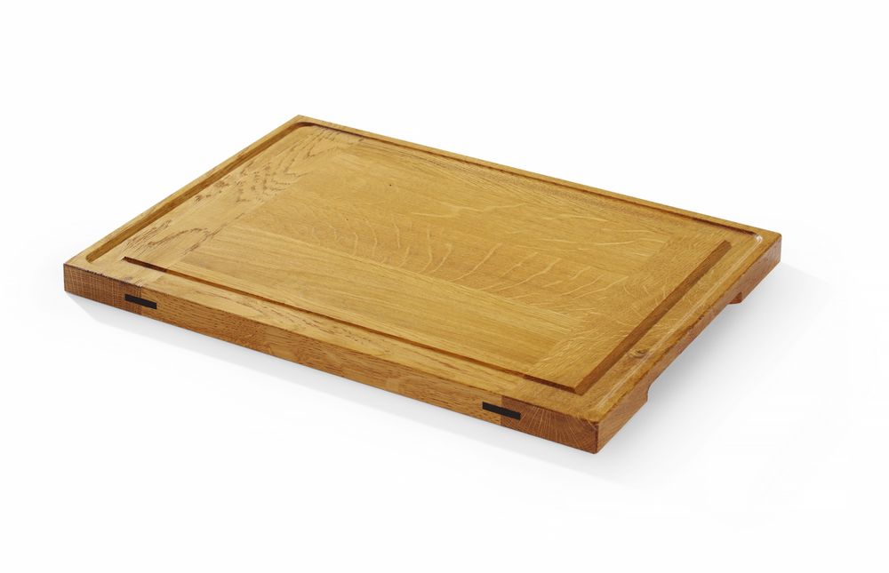 Eiken serveerplank, HENDI, 370x270x(H)20mm, Rechthoekig