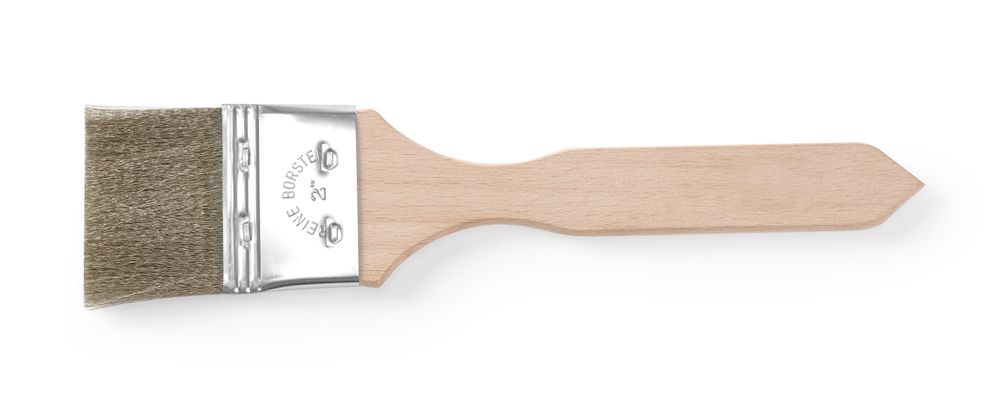 Boter- en vetborstel, plat, HENDI, 220x50mm