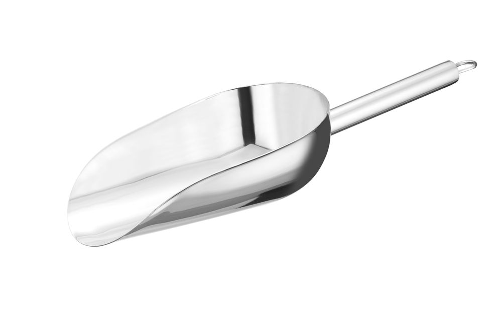 Schep, BarUp, 0,19L, Zilver, 263x80mm
