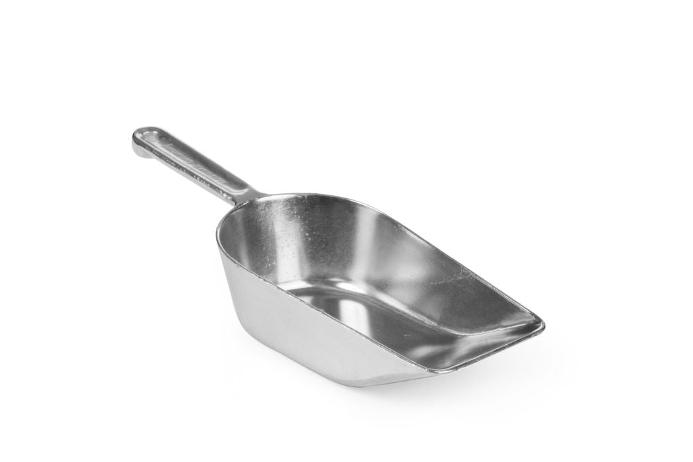 Winkelschep aluminium, HENDI, 0,65L, 310x108x(H)60mm