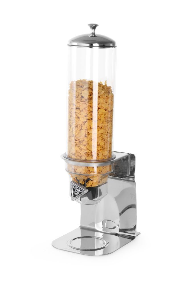 Ontbijtgranendispenser, HENDI, 4L, 184x240x(H)600mm
