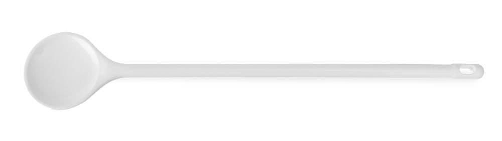 Roerlepel PBT, HENDI, Wit, 450x80mm