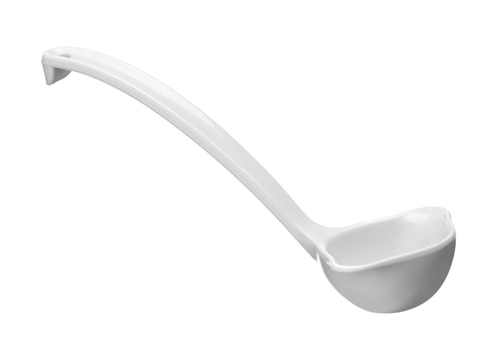 Sauslepel, HENDI, 0,03L, Ivoor, 180x70mm
