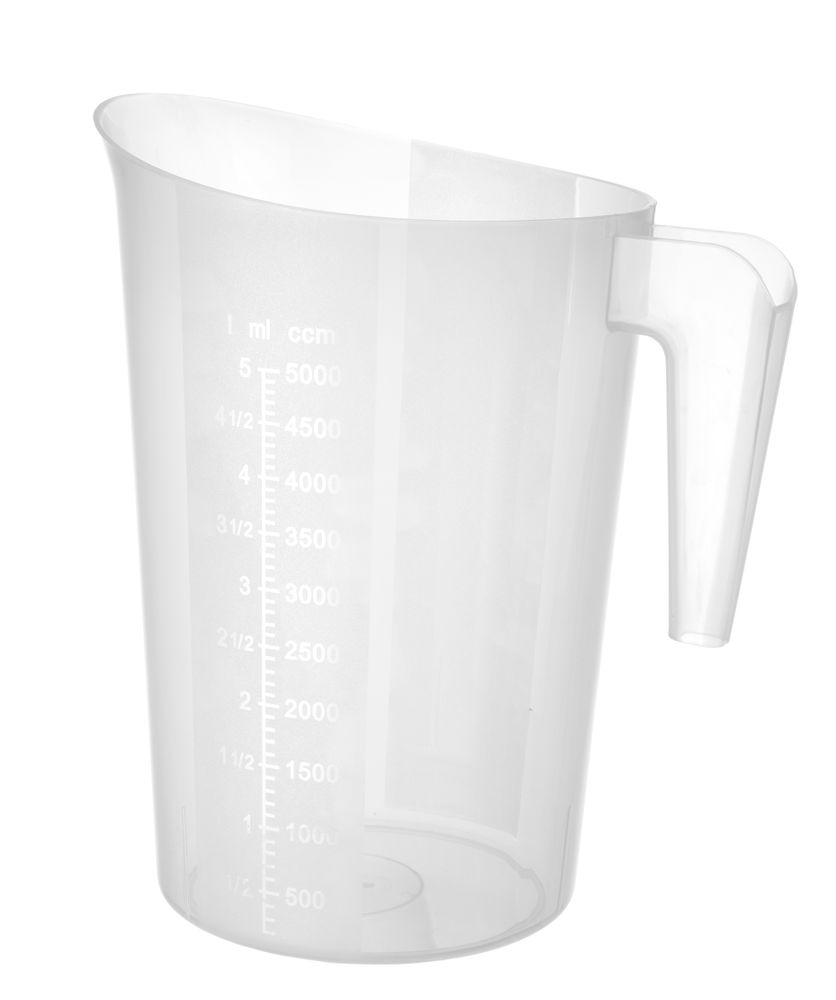 Maatbeker stapelbaar, HENDI, Budget Line, 5L, ⌀210x(H)270mm