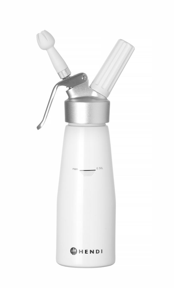 Slagroomapparaat, HENDI, Kitchen Line, 0,5L, ⌀80x(H)260mm