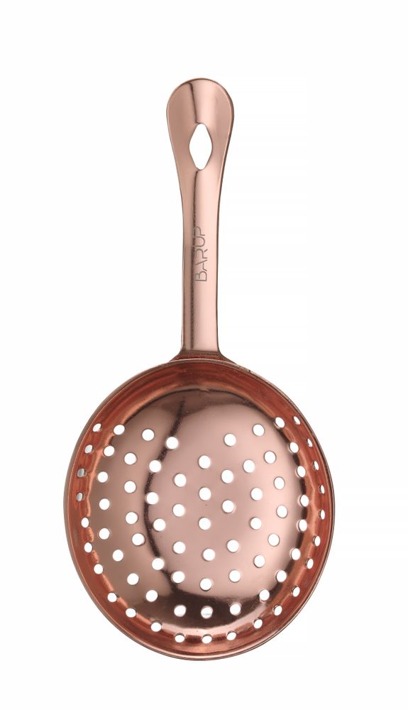 Julep strainer, BarUp, Koper, 160x75mm