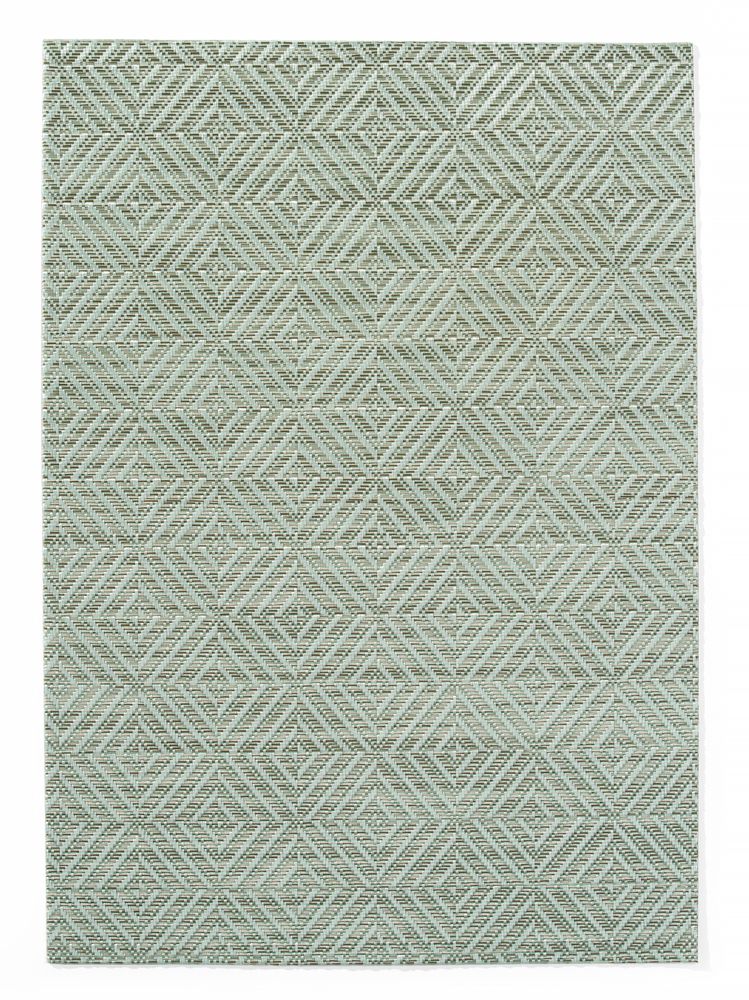 Placemat, geometrisch patroon, HENDI, Groen, 6 st., 450x300mm