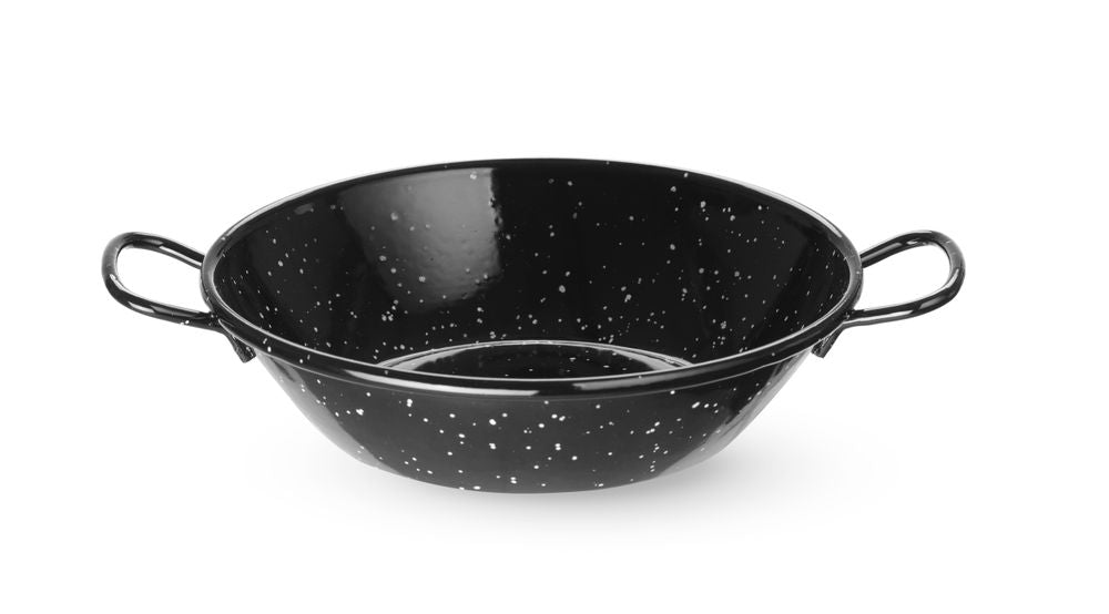 Geëmailleerde paëllaschalen, HENDI, 0,3L, ⌀170x(H)40mm