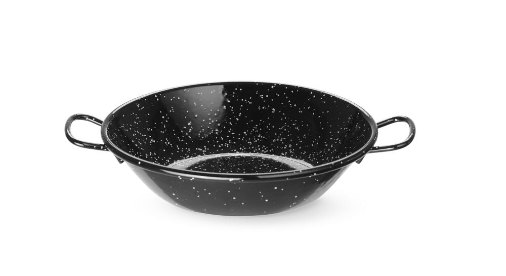 Geëmailleerde paëllaschalen, HENDI, 0,42L, ⌀185x(H)43mm