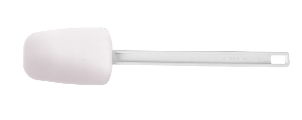 Schraper, lepelvormig, HENDI, Kitchen Line, Wit, 357x75mm