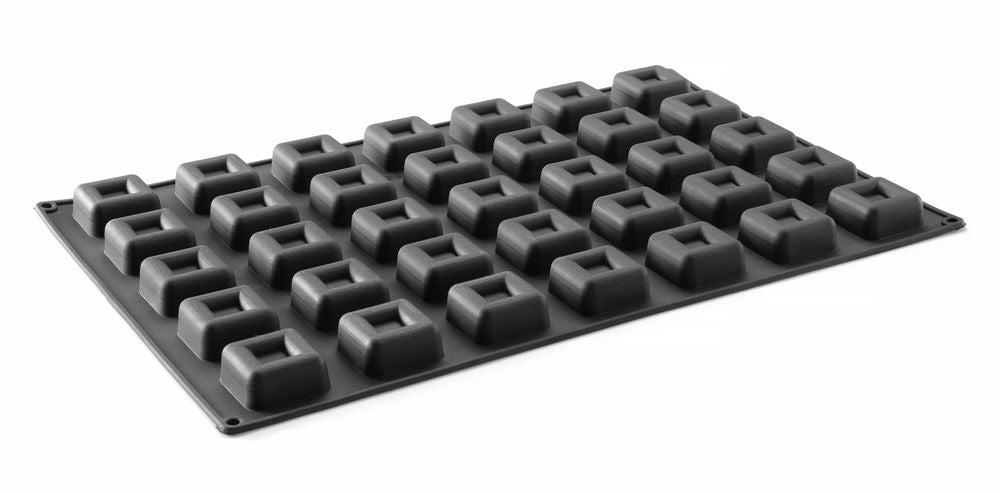 Siliconen bakvorm SQUARE, HENDI, 570x375x(H)25mm, Vierkant