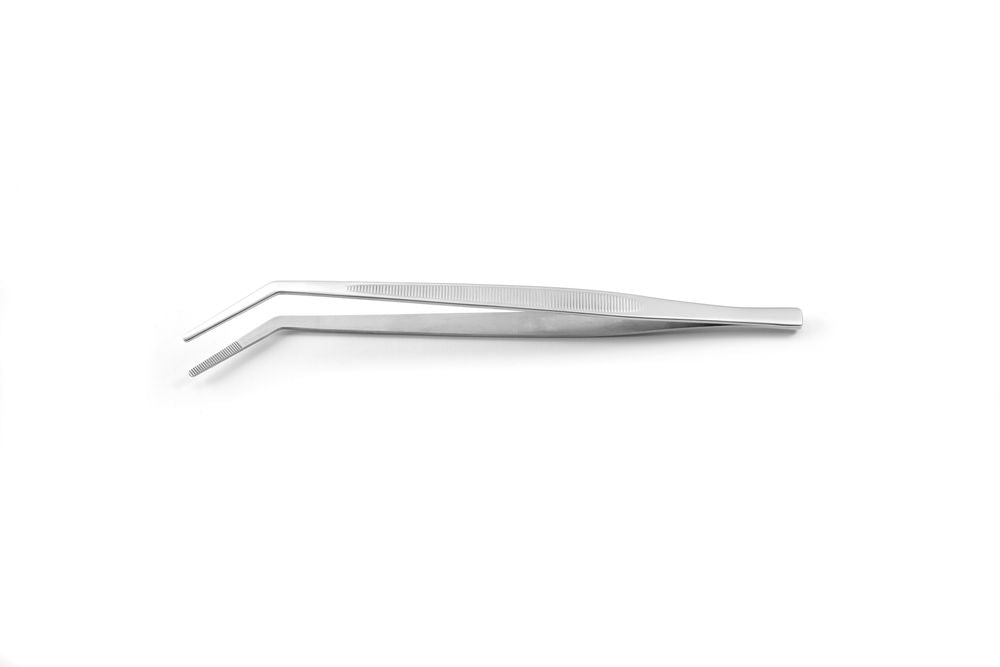 Pincet, gebogen, HENDI, (L)237mm