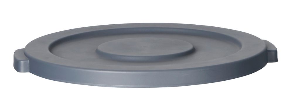 Deksel voor ronde afvalbak, AmerBox, past op 691038, Lichtgrijs, ⌀570x(H)35mm