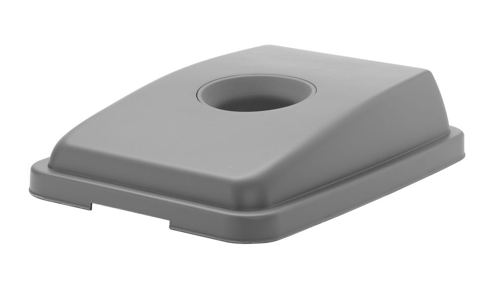 Deksel met opening voor 60L rechthoekige container, HENDI, 660x470x(H)30mm