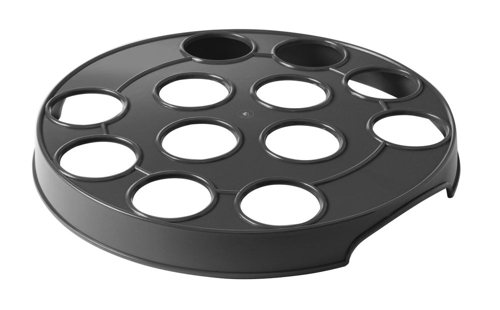 Bierglazenhouder, BarUp, Zwart, ⌀315x(H)35mm