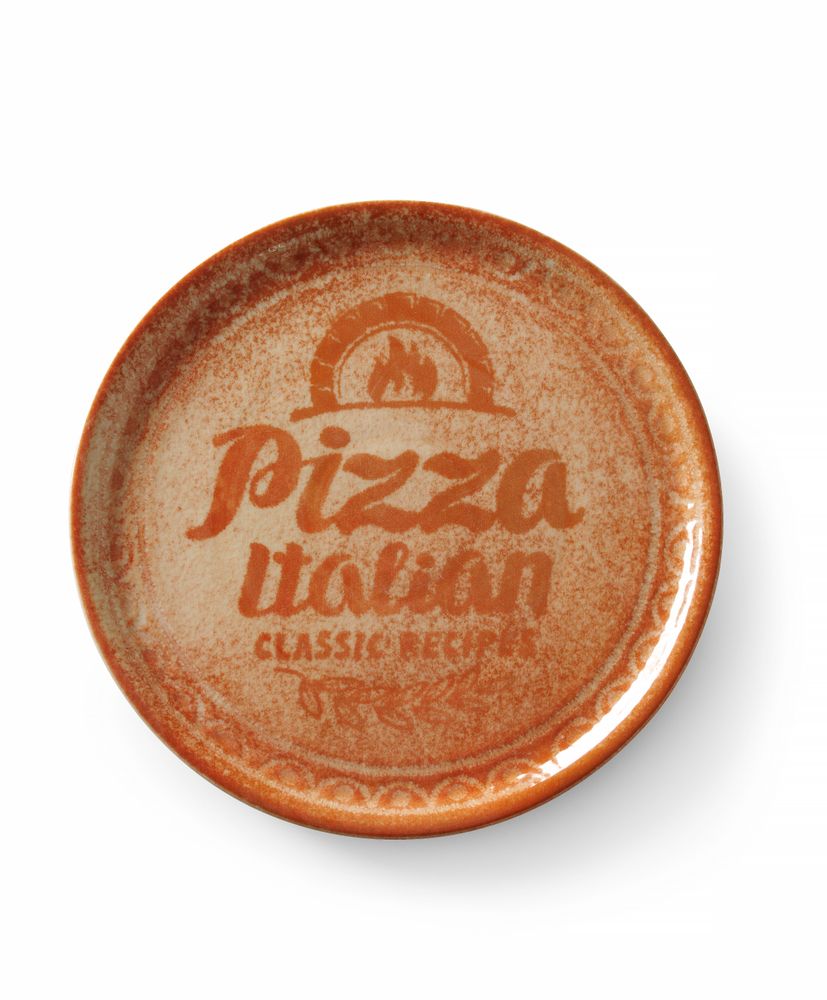Pizzabord Recipe Collection Rood, HENDI, Rood, ⌀330mm